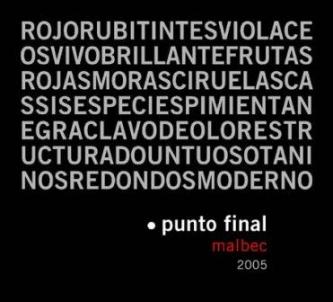 Punto Final - Malbec Classico 2018 (750ml) (750ml)
