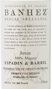 Banhez - Mexcal Joven Espadin & Barril (750ml) (750ml)