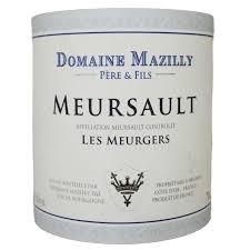Domaine Mazilly - Meursault Les Meurgers 2018 (750ml) (750ml)