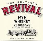 High Wire Distillery - Revival Rye (750ml) (750ml)