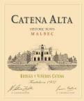 Bodega Catena - Malbec Mendoza Catena Alta 2018 (750)