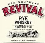 High Wire Distillery - Revival Rye (750)